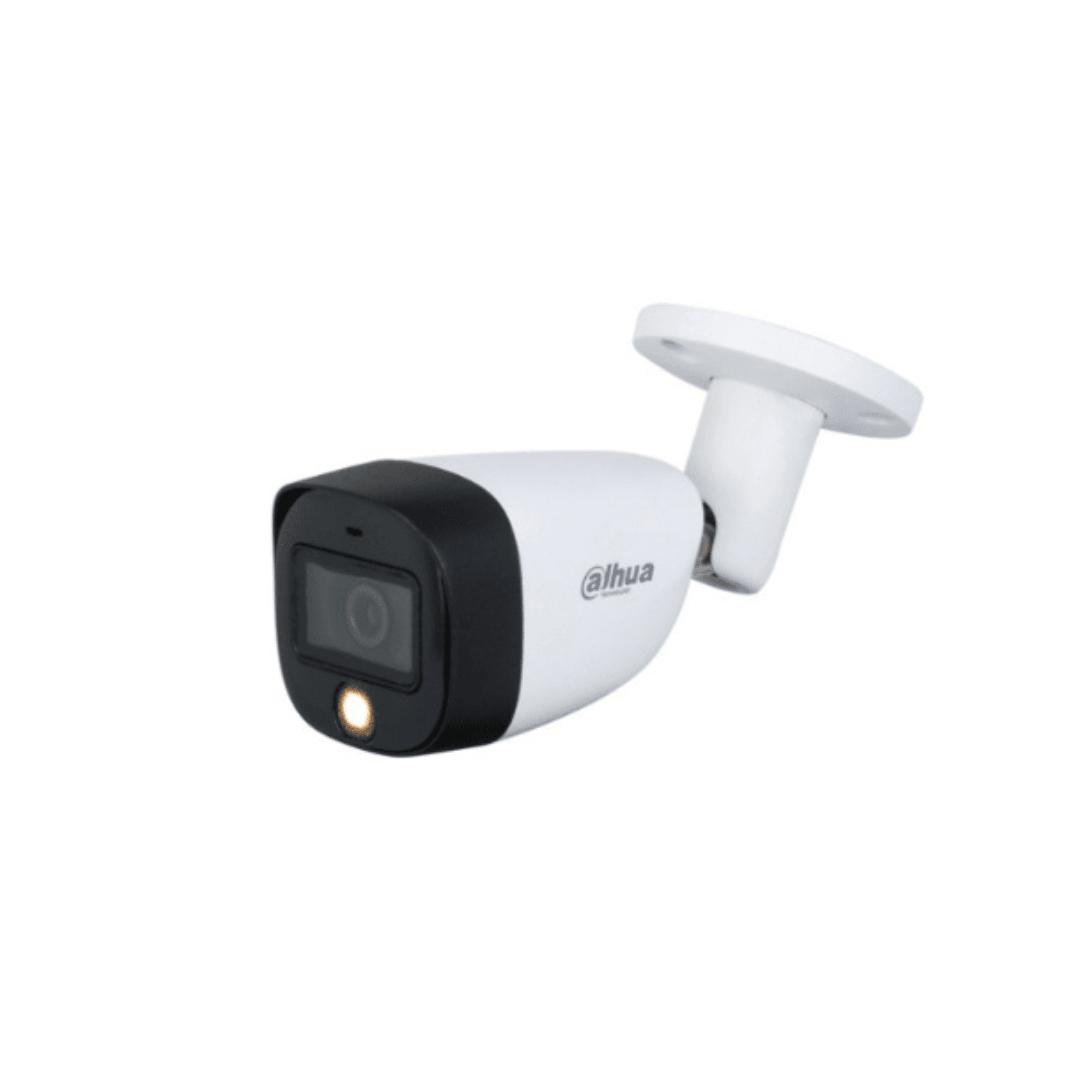 Cámara HDCVI Bullet 2MP Full Color LED 20m IP67 Lente 2.8 mm Dahua