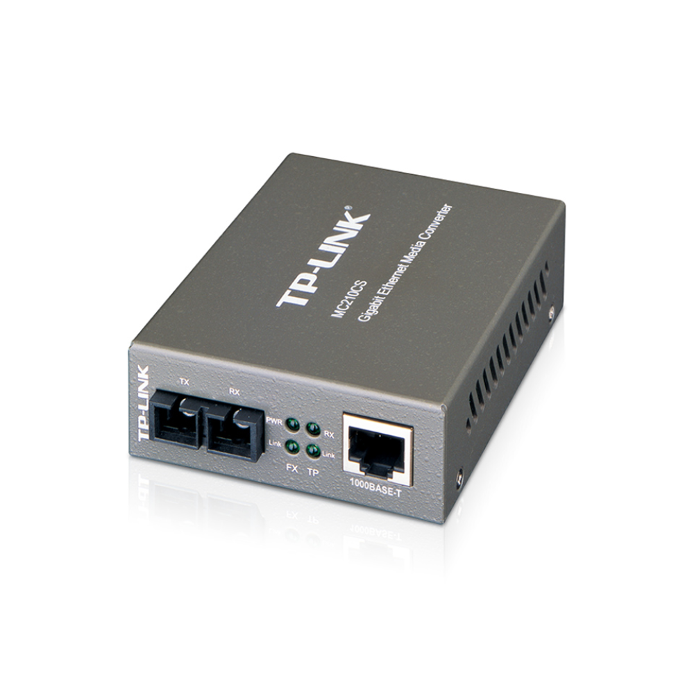 Convertidor de Medios TP-Link MC210CS Gigabit Ethernet