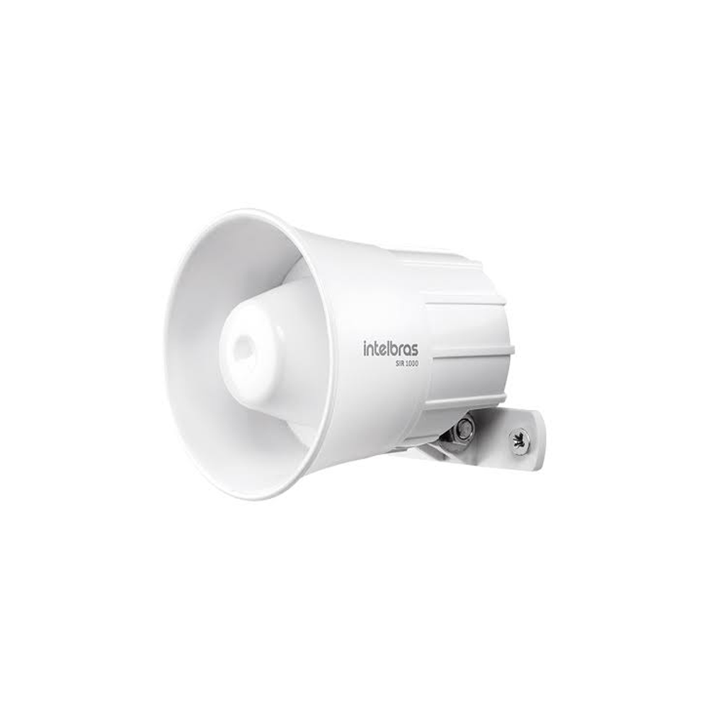 Sirena cableada 105 dB 12V Blanca Intelbras