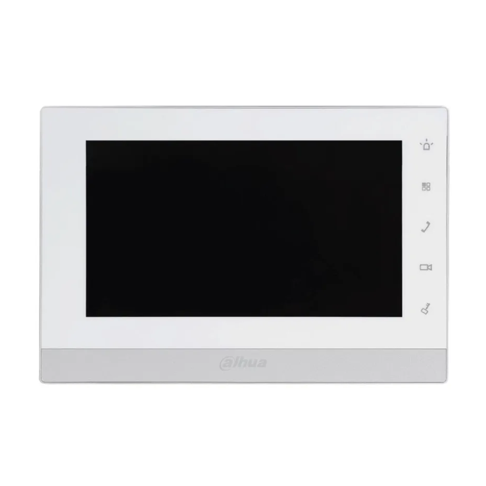 Monitor Video Portero Dahua de 7 Pulgadas, 2 Hilos, Micro SD, Alarma