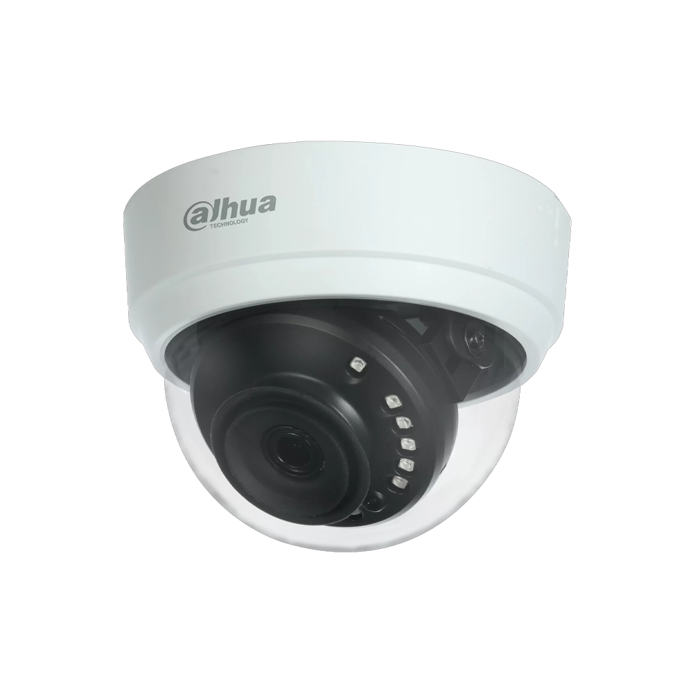Cámara domo cúpula visión nocturna 2MP plástico Dahua