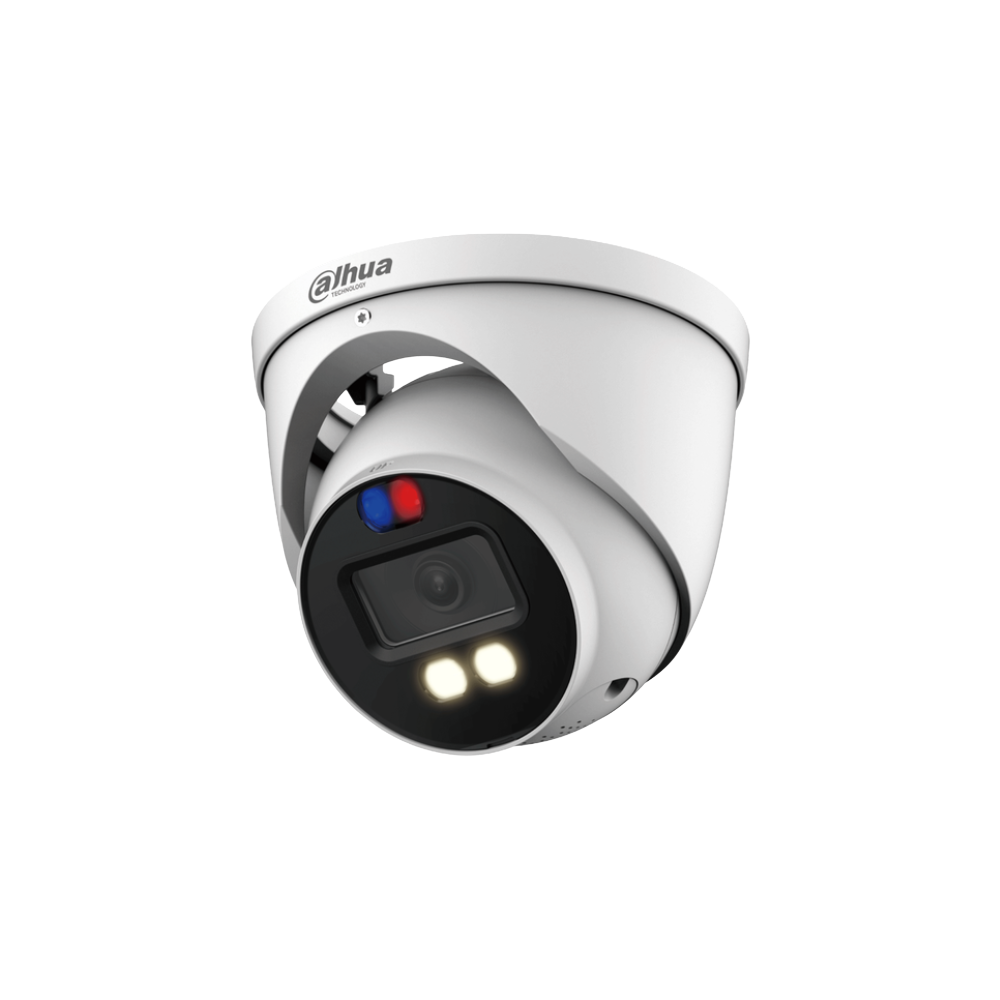 CAMARA HDCVI DOMO 2MP LENTE FIJO 3.6MM DUAL ILUMINACION DAHUA