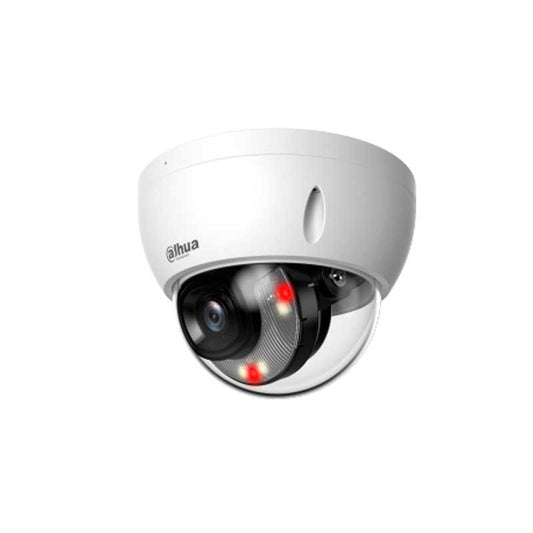 Cámara de red WizSense con domo fijo de luz dual inteligente de 2 MP Dahua
