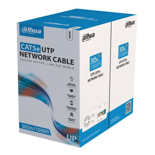 Cable Categoría 5e 100% Cobre 305 Metros Dahua