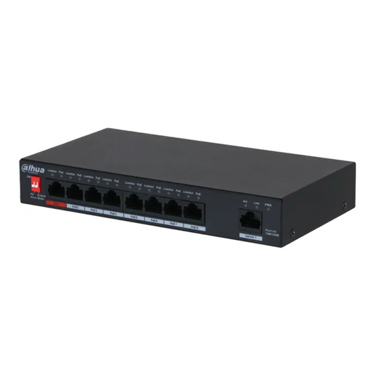 Switch Dahua 8 Puertos PoE