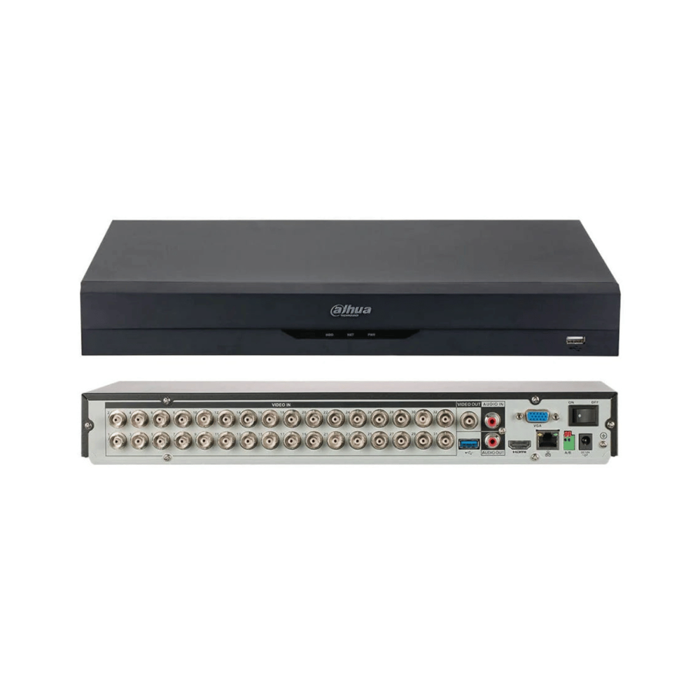 Grabador XVR HDCVI 32 canales IA Dahua