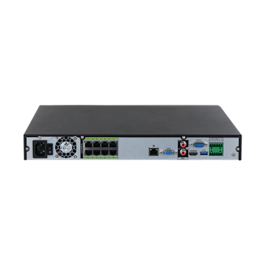 NVR Dahua 16 Canales 1U 8PoE 2HDDs WizSense