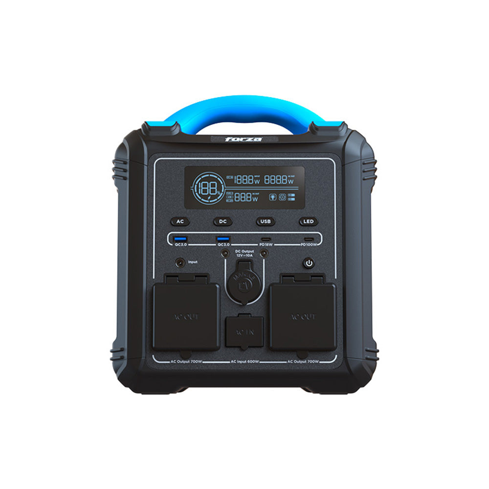 Generador Eléctrico Portátil Estación de Energía Forza Titan FPP-T702-I (700W)