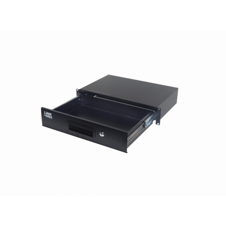 Cajón Rackeable para gabinete de 19 2u con llave Procom