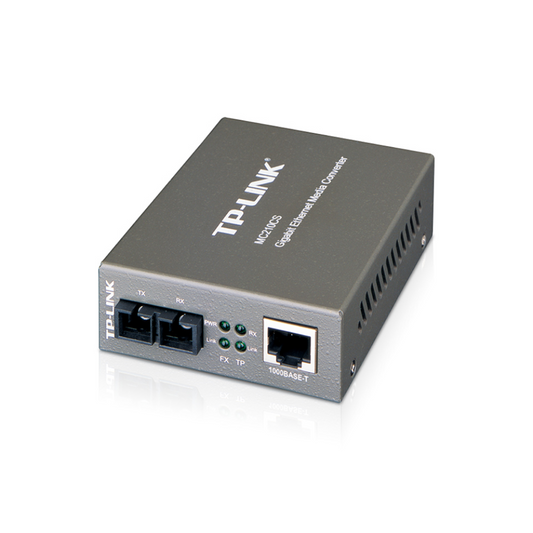 Convertidor de Medios TP-Link MC210CS Gigabit Ethernet