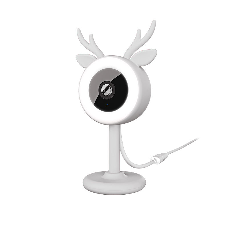 Monitor Camara Inteligente Wi-Fi Para Bebé 2k Con Luz RGB Nexxt