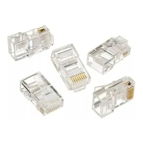 Conectores RJ45 CAT6 UTP Bolsa 50 Unidades
