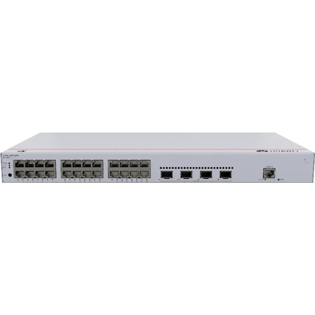 Switch 24 puertos ethernet Giga 4 puertos SFP administrable capa2+ Huawei Ekit