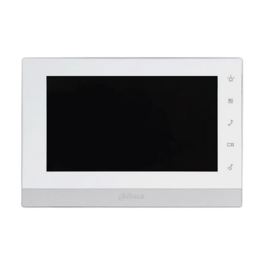 Monitor Video Portero Dahua de 7 Pulgadas, 2 Hilos, Micro SD, Alarma